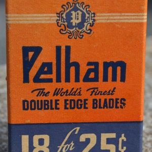 Pelham Doubled Edge Blades Vintage